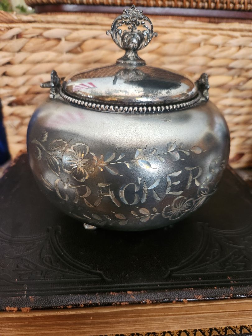 Antique Cracker Jar