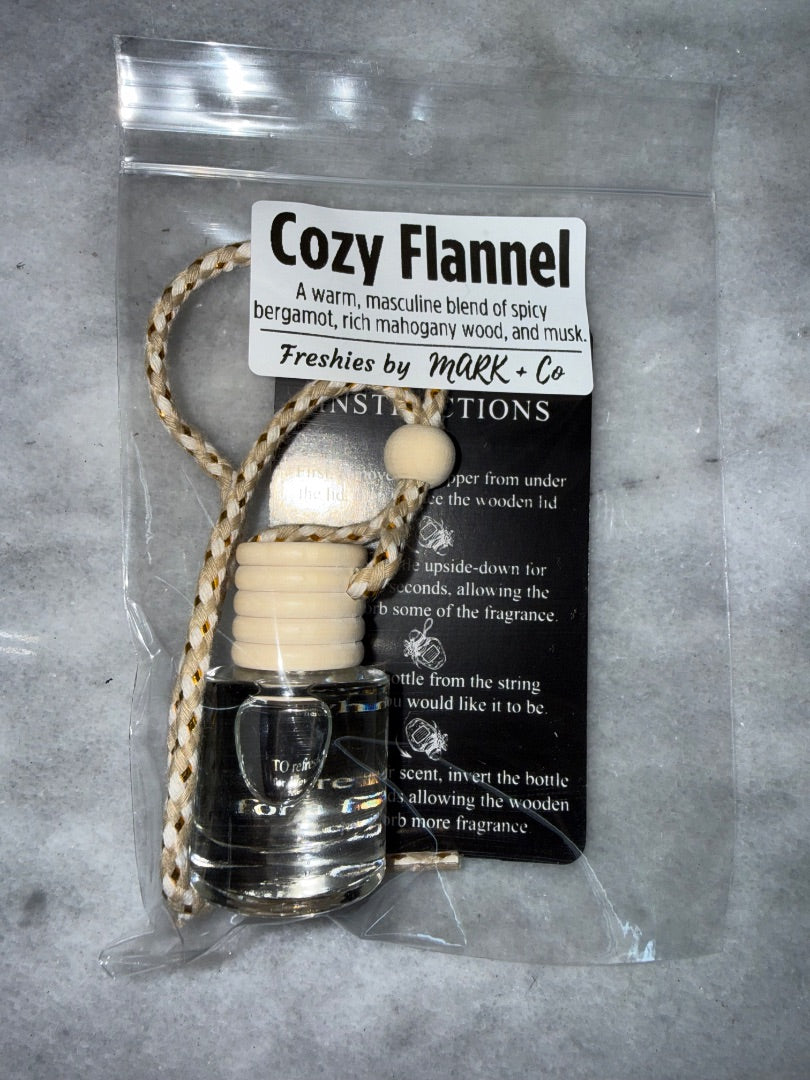 Cozy Flannel Car Diffuser, Mark & Co