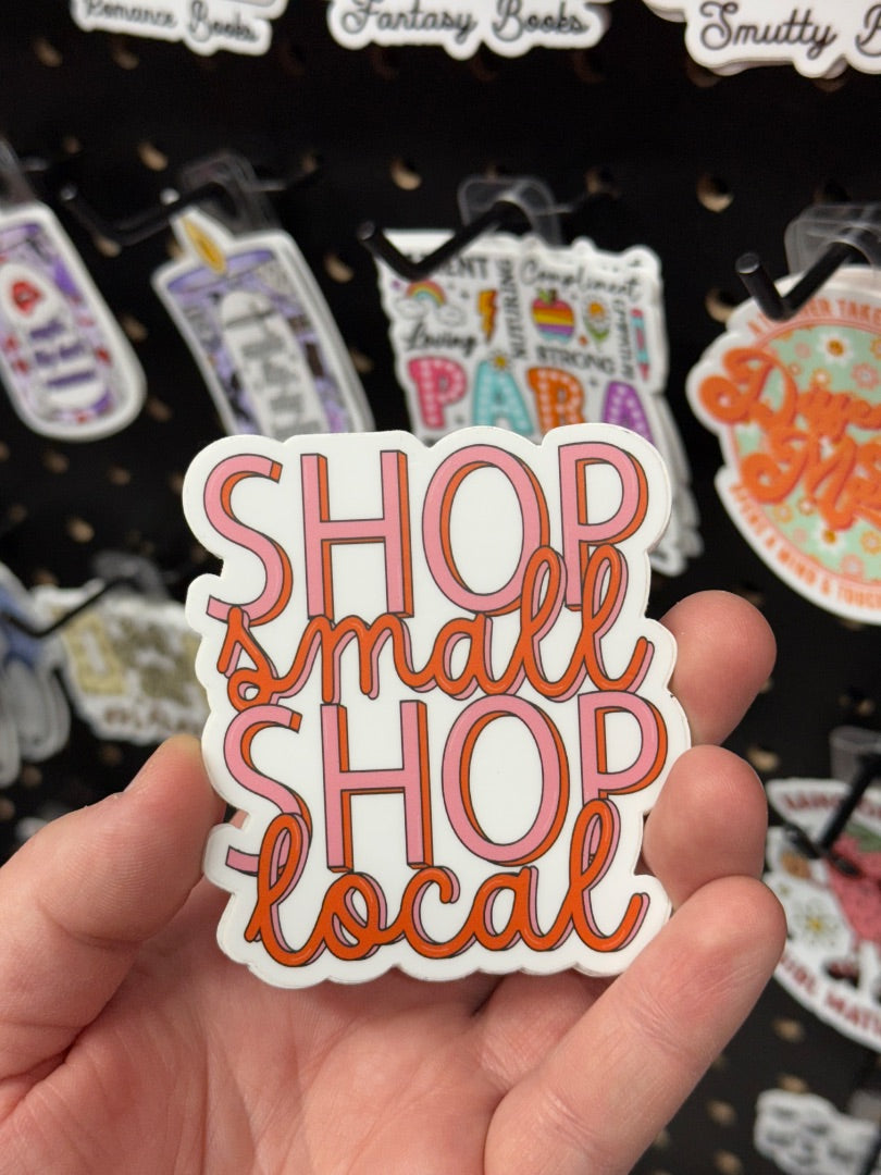 Shop Local Sticker, Sticker