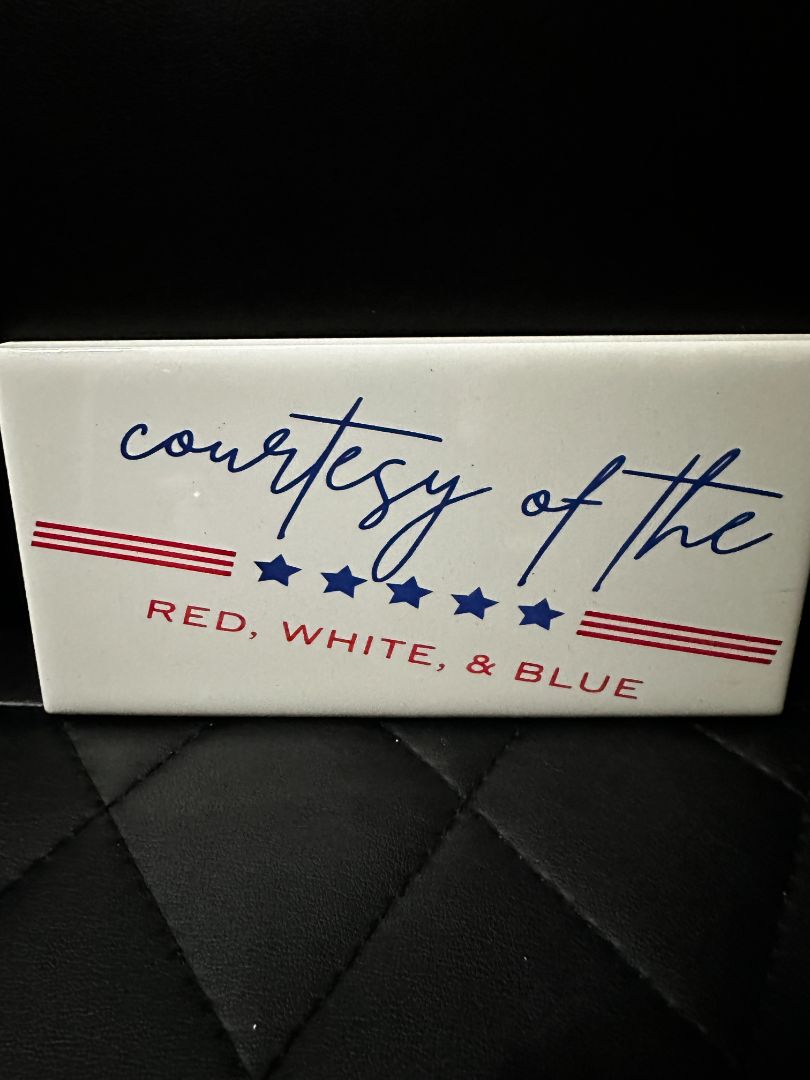 Tile Courtesy of the Red White and Blue, Designed Locally