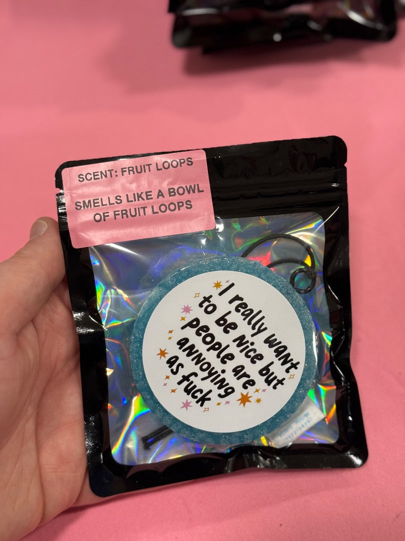 Want To Be Nice Freshie, Small Circle