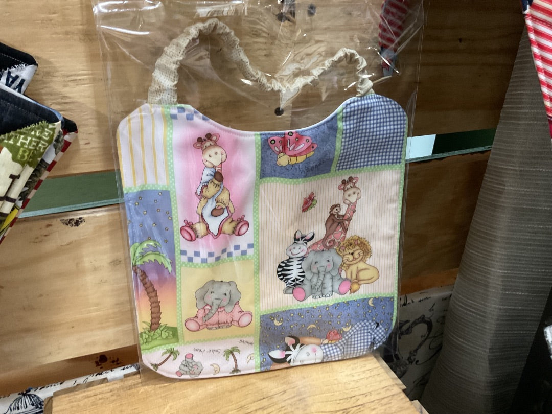 Pastels “Jungle Theme” Bib