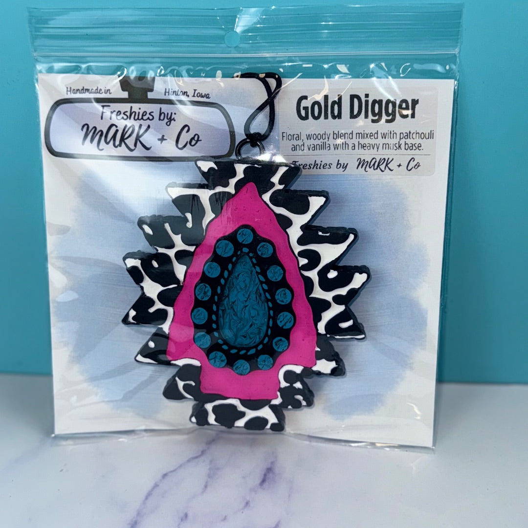 Concho Arrow Aztec Gold Digger Freshie