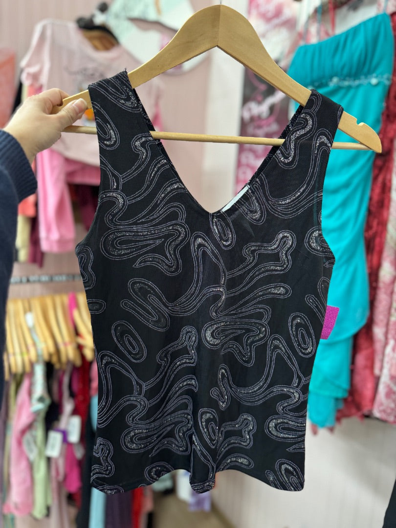 Black Laura Glitter girl, medium