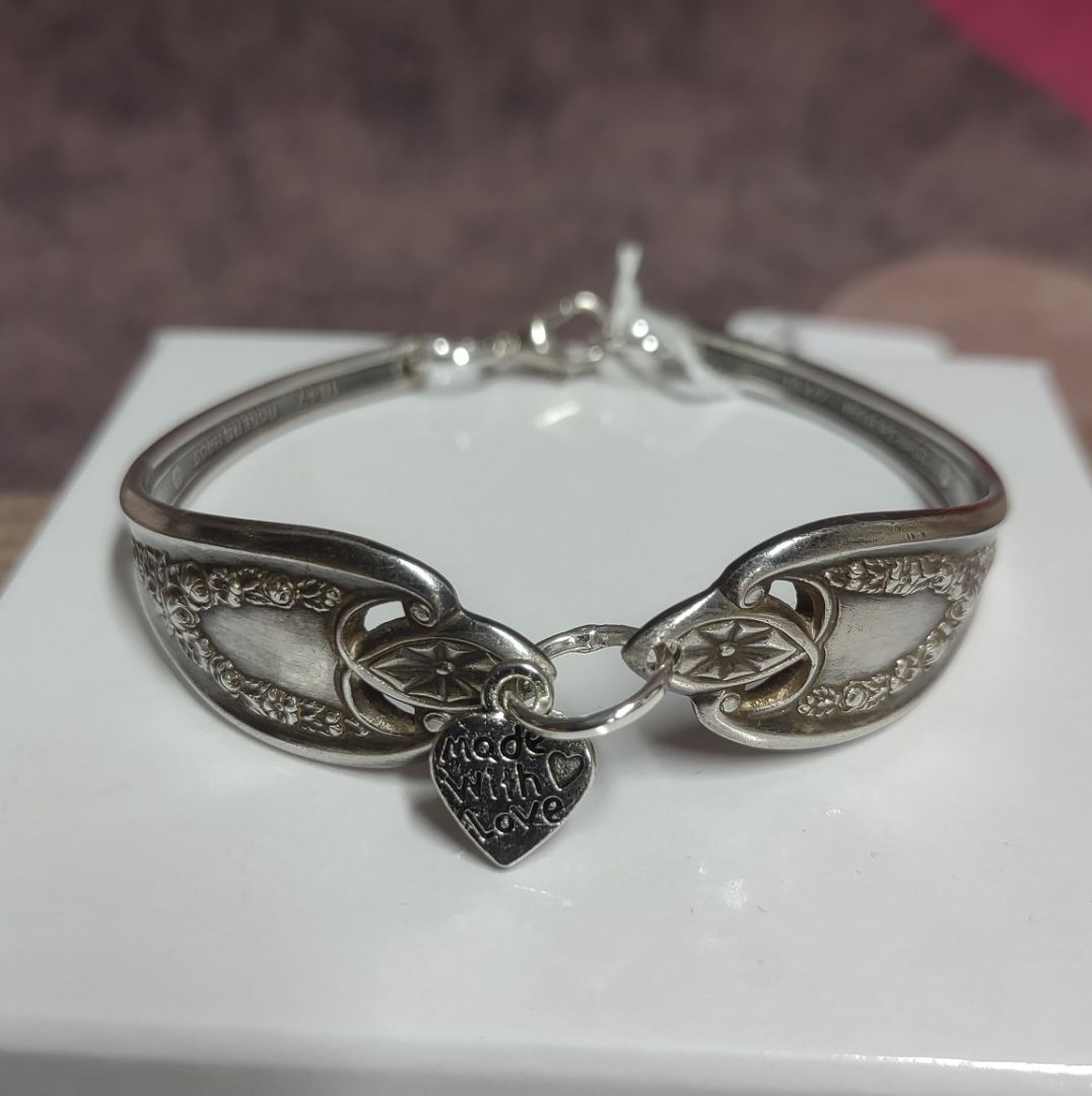Bracelet from silverware