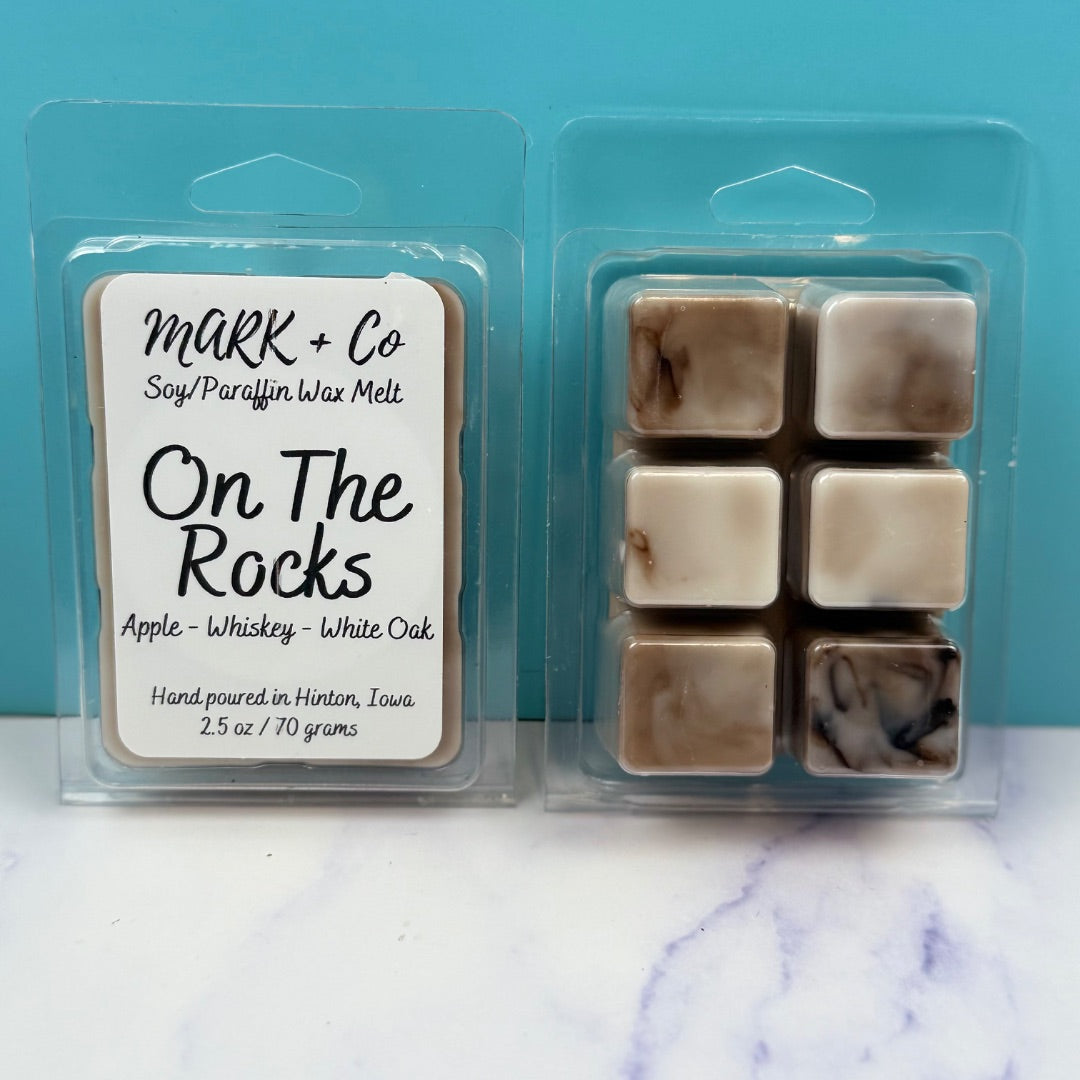 On The Rocks Wax Melt, Clamshell