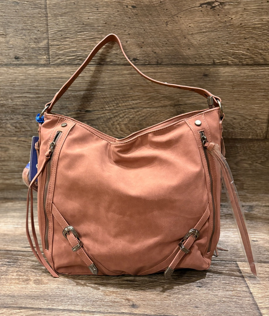 Dusty Rose Wrangler Shoulder Bag