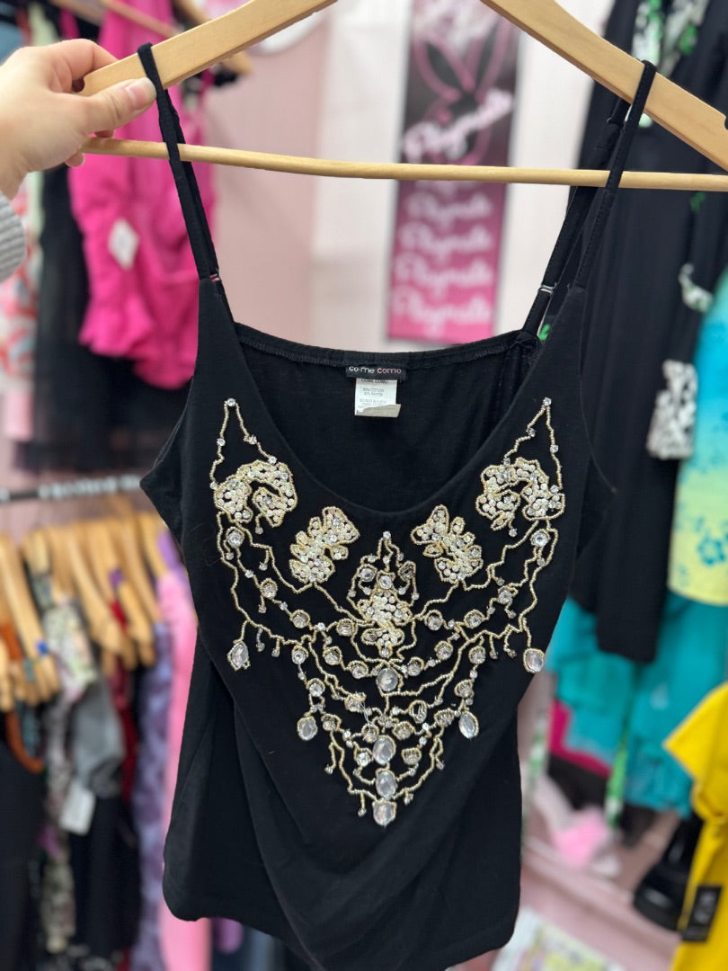 Black Co-me como royal top, large