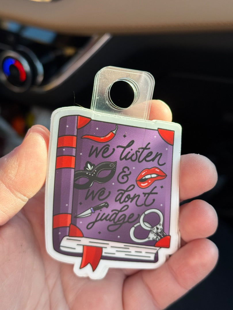 Don’t Judge Sticker