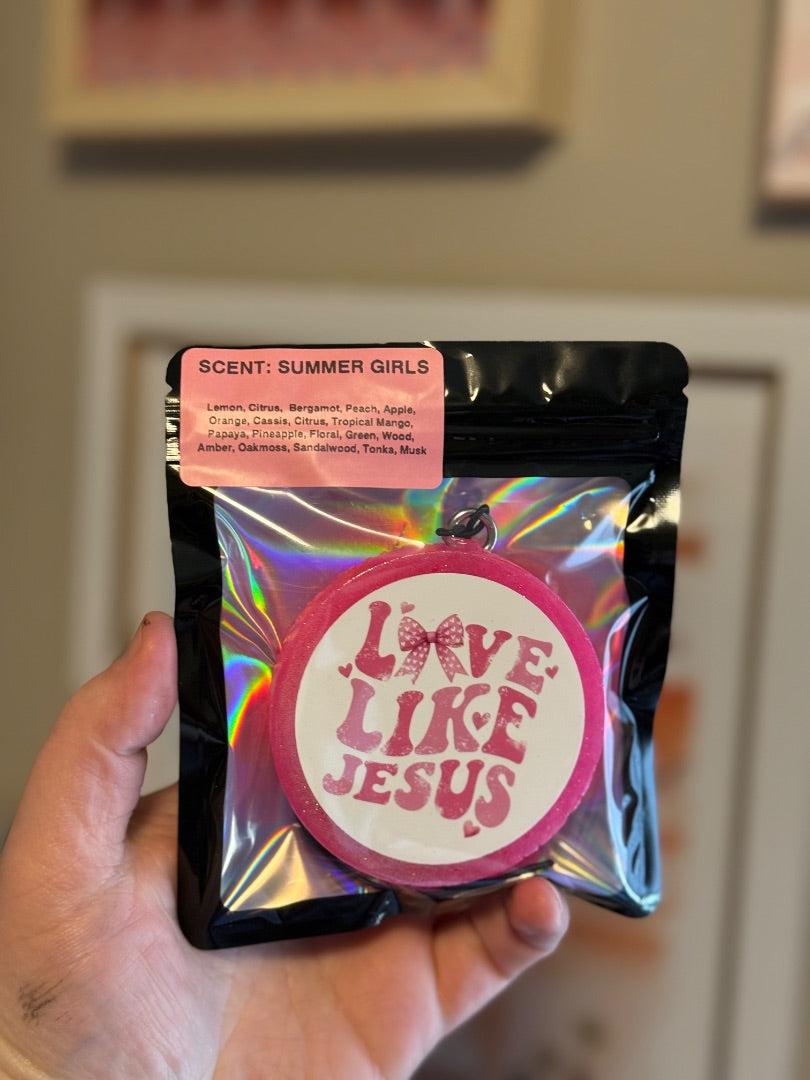 Love Like Jesus Freshie, Small Circle