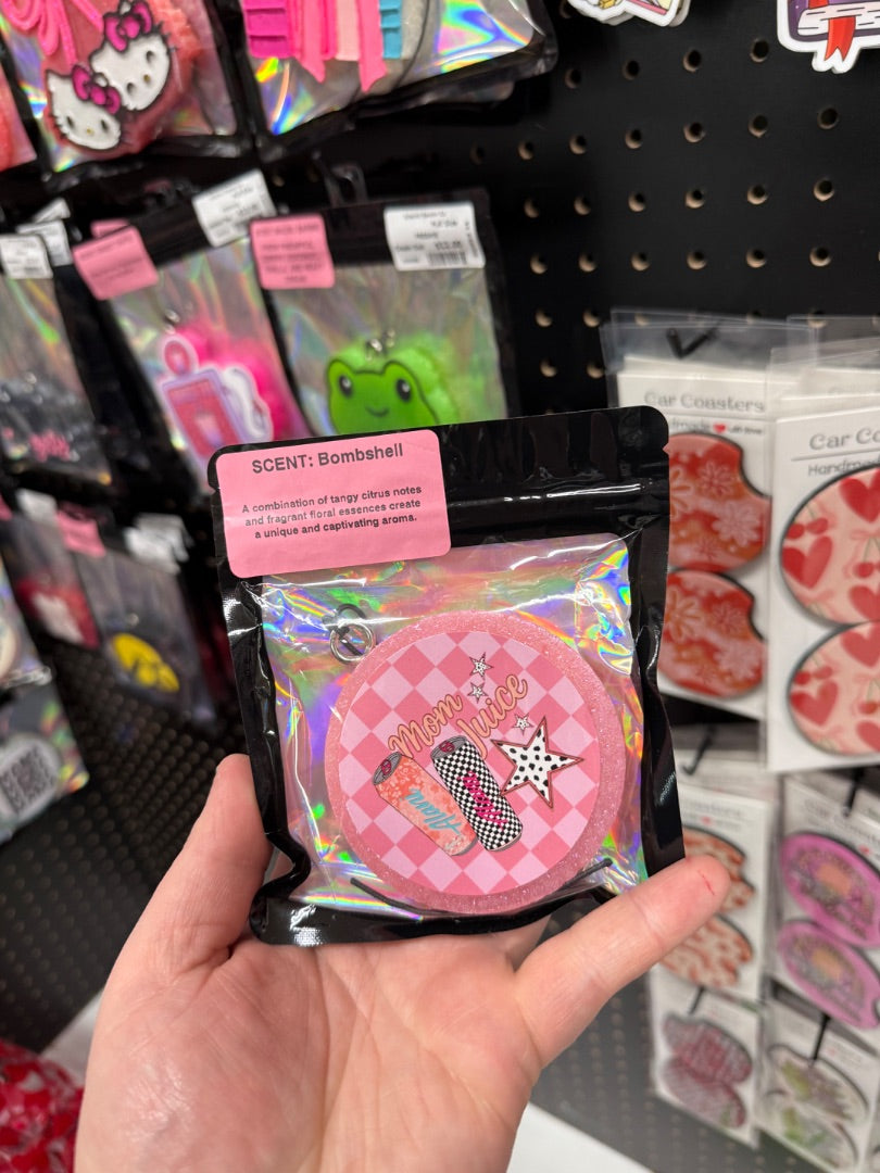 Mom juice Freshie, Small Circle