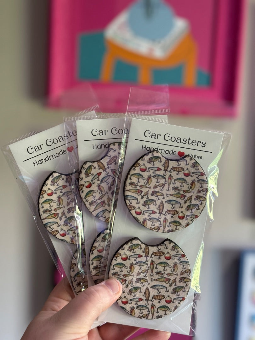 Fish, Car Coaster