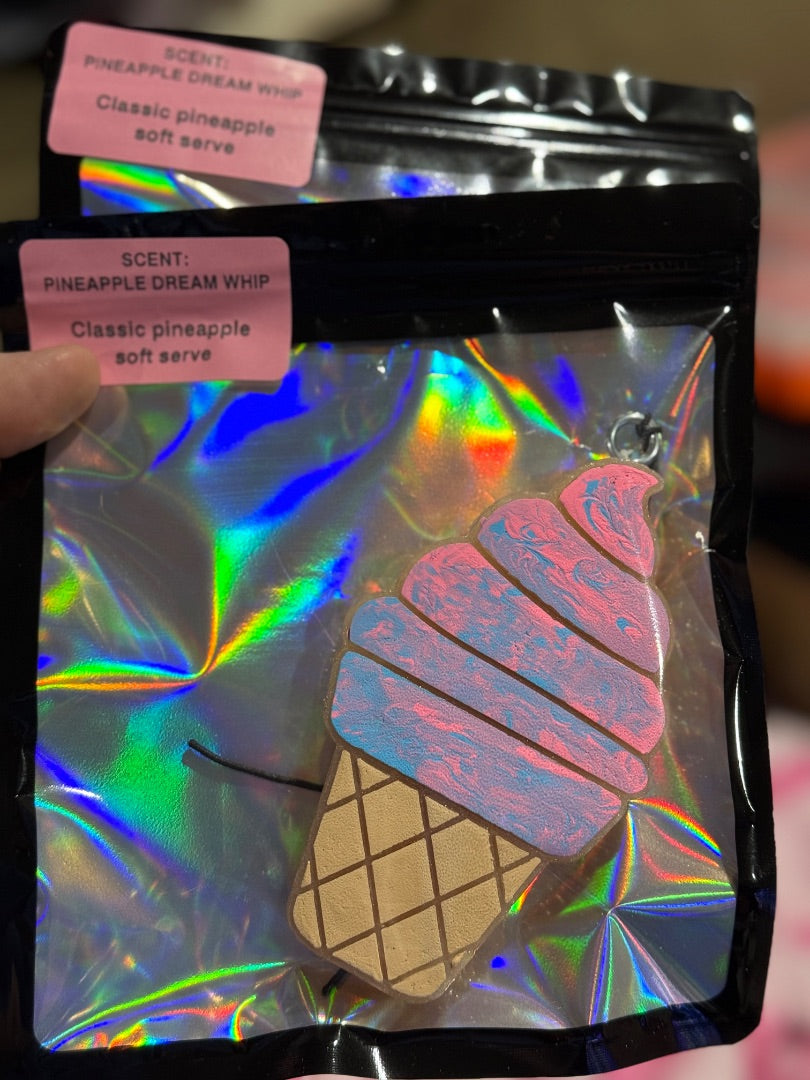 Cotton Candy Cone Freshie, Full Size