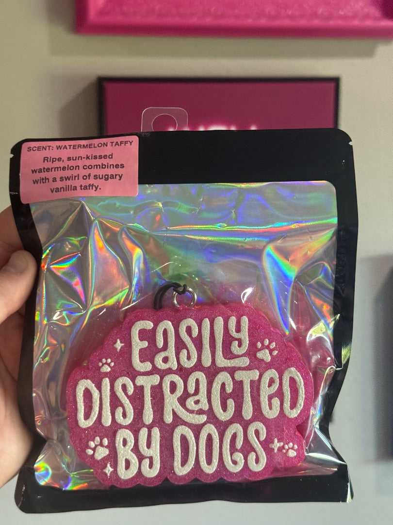Distracted By Dogs Freshie