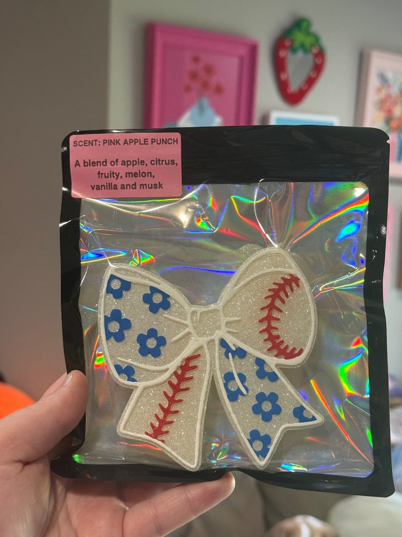 Baseball Bow Freshie