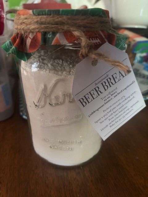 Beer Bread Batter in a Jar