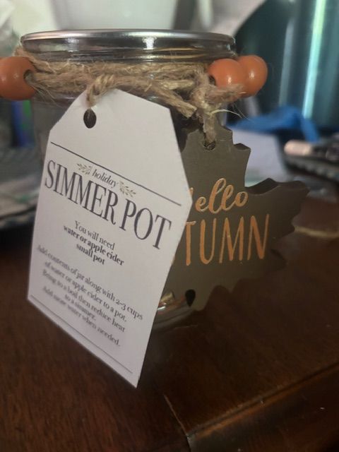 simmering pot