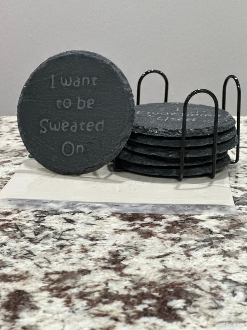 Slate Coasters Lasting Marks LLC, Designed Locally
