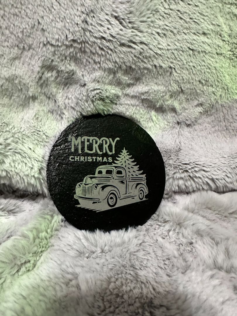 Slate Coaster , Designed Locally