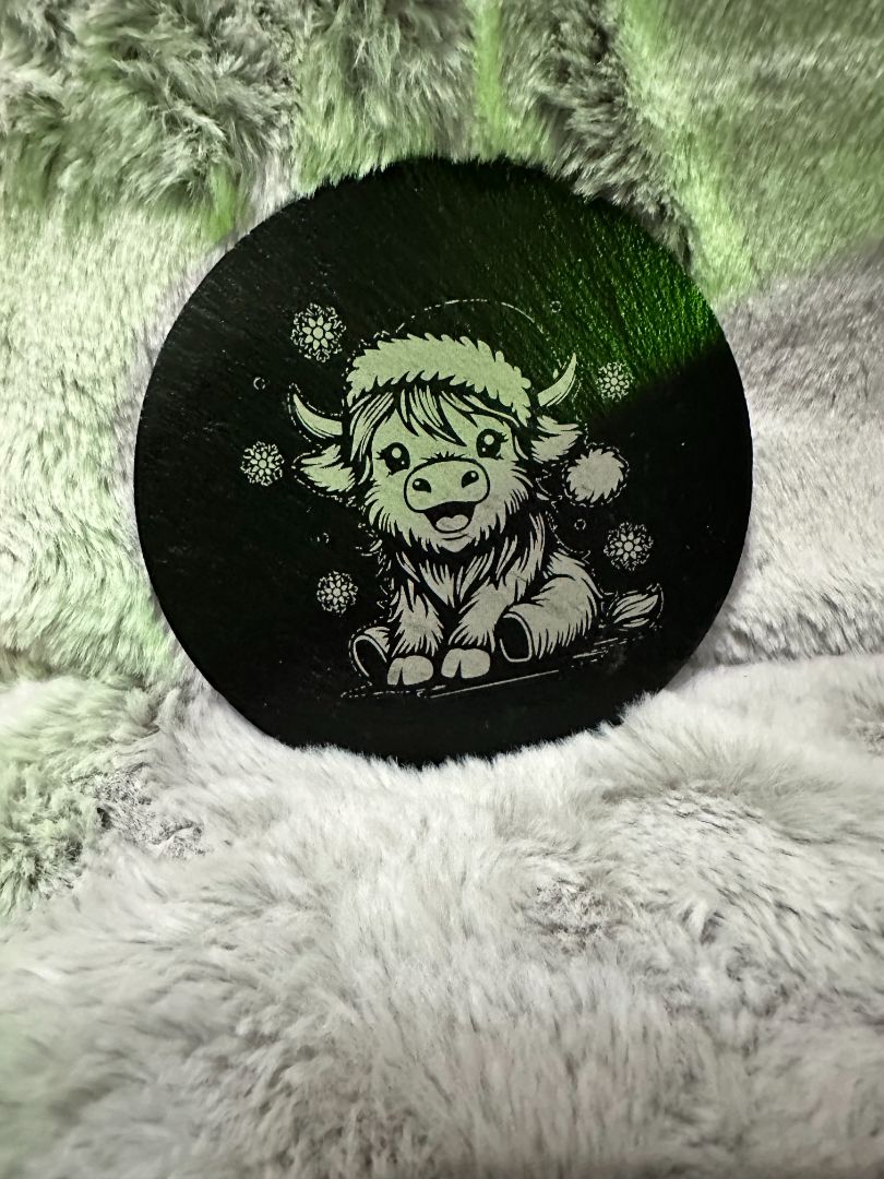 Slate Coaster , Designed Locally