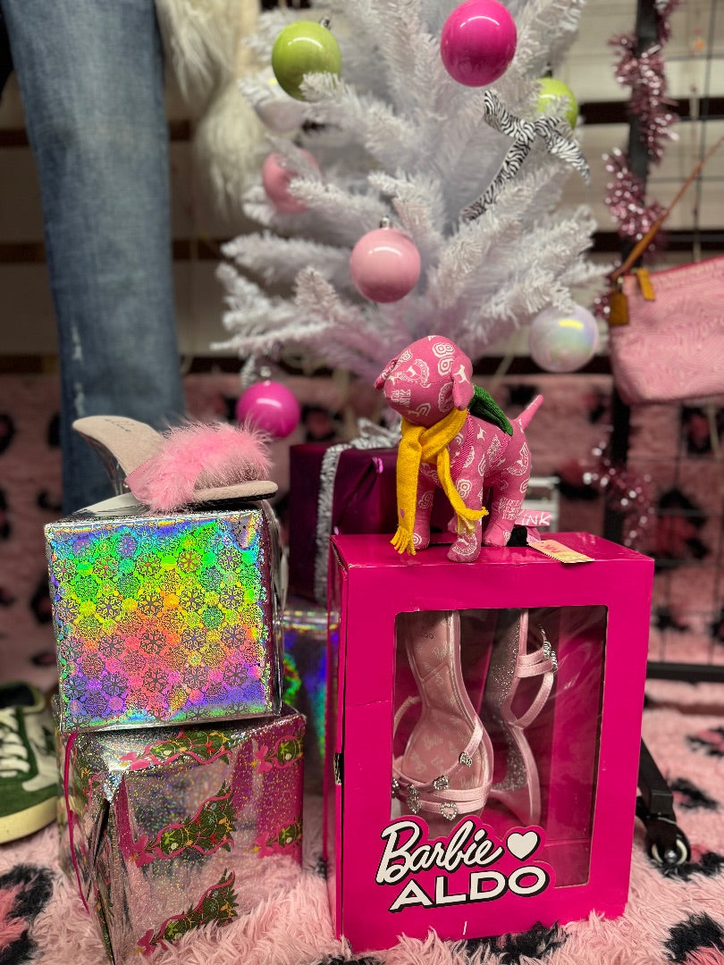 Pink Aldo barbie Barbie retro style shoes, 7