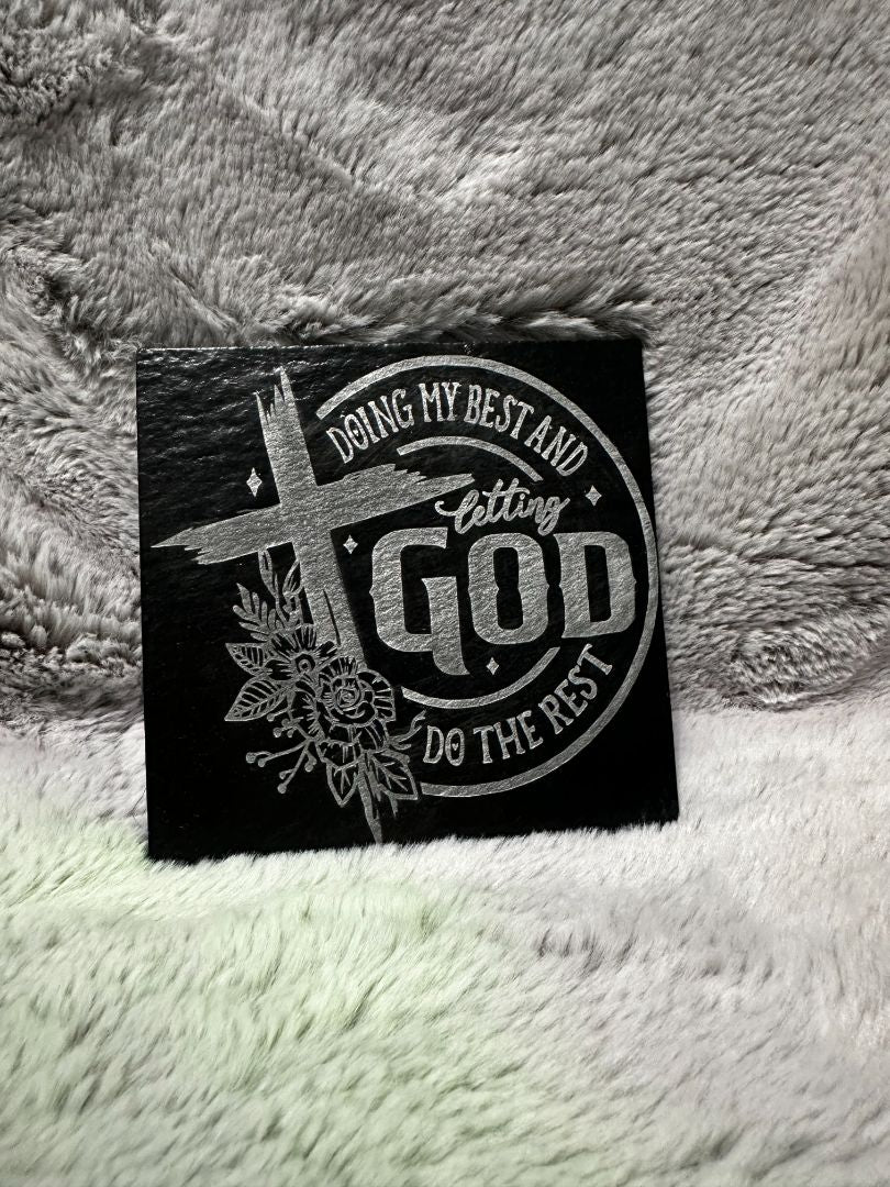 Slate Coaster , Designed Locally