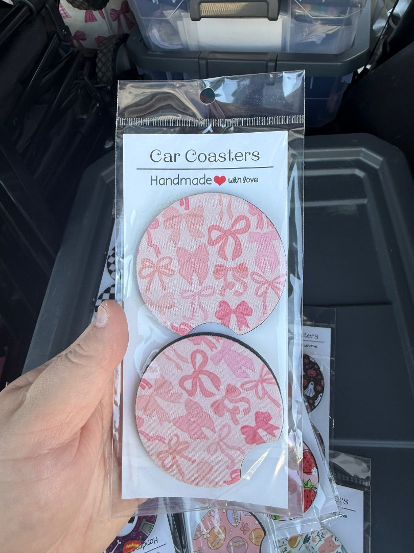 Bows Car Coasters, Car Coaster