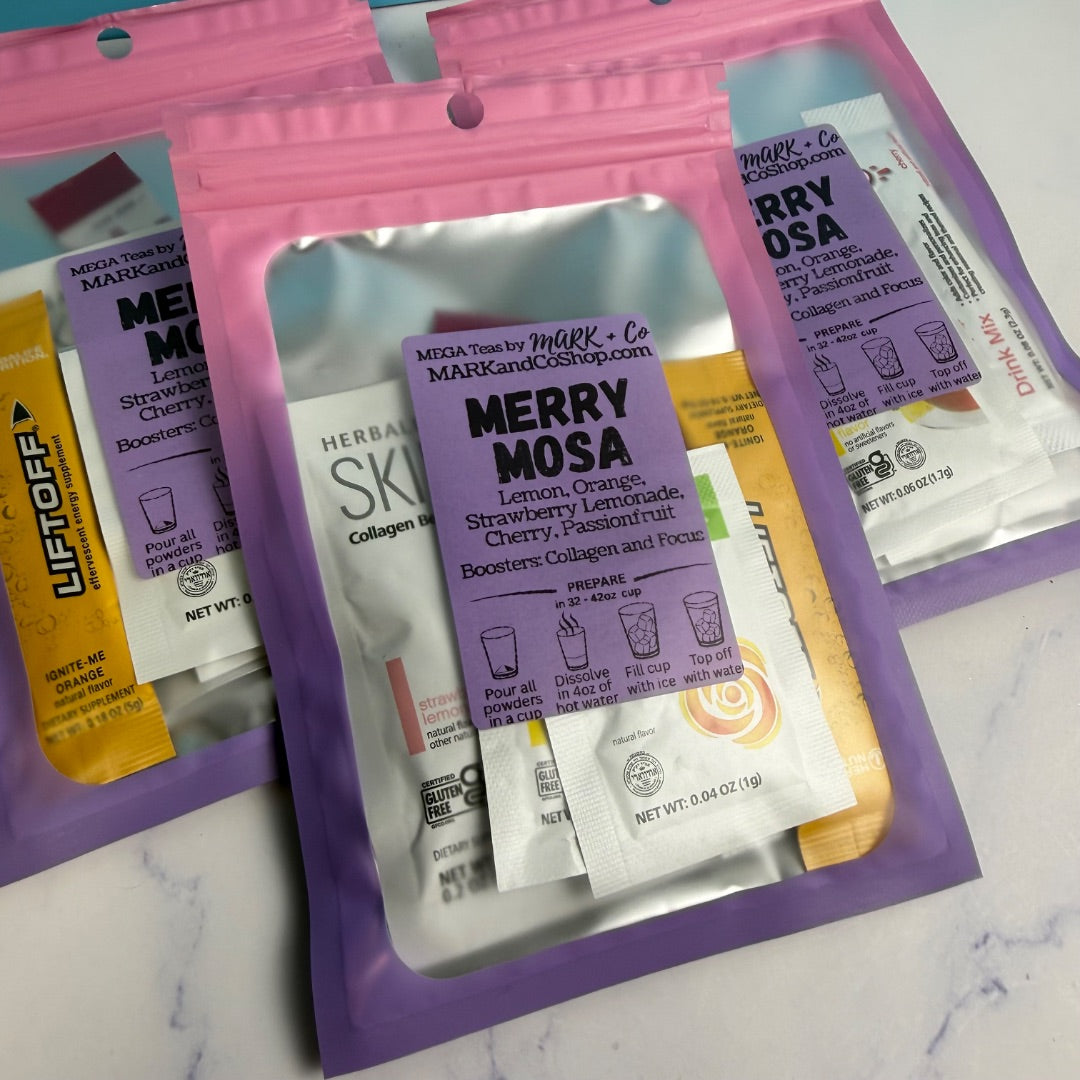 Merry Mosa Loaded Tea, To-Go Pack