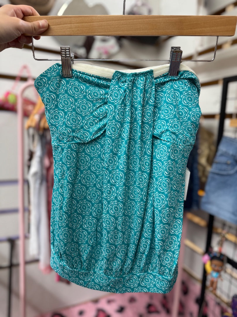 Blue NY&company haltered beach vibes, small