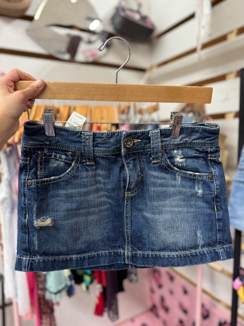 Blue Sisley Distressed Y2K, medium