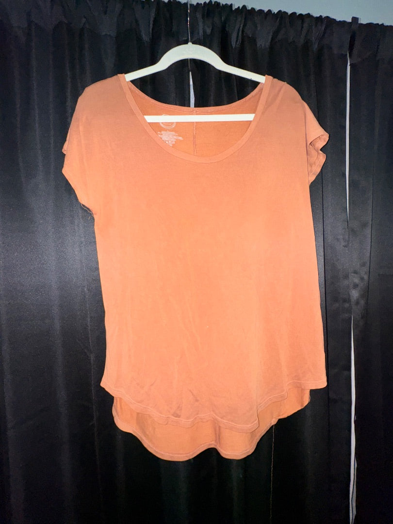 Burnt orange 24/7 Maurice’s Shirt, worn twice, L