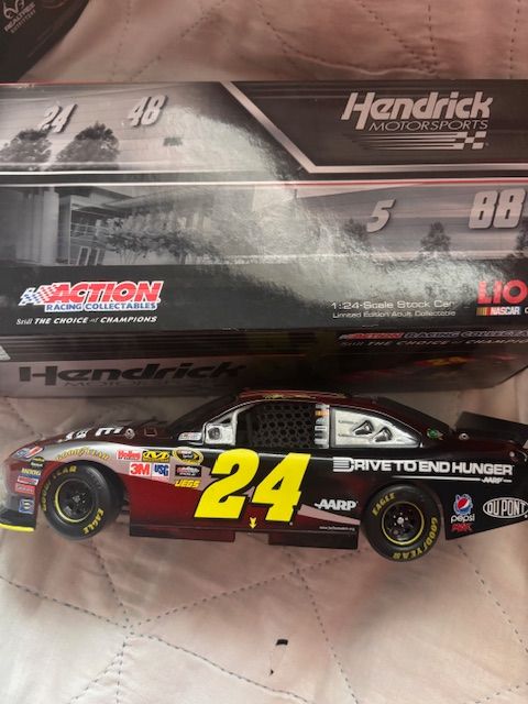 Nascar Jeff Gordan Nascar diecast, 1:24