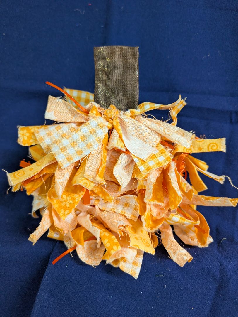 fabric pumpkin, Beginners Luck Tackle