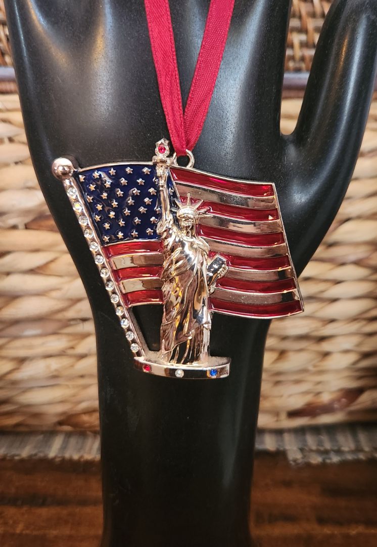 Regent Square Patriotic Ornament