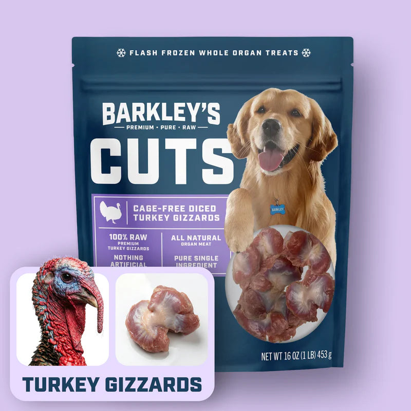 Barkley's Cuts Frozen Turkey Gizzards