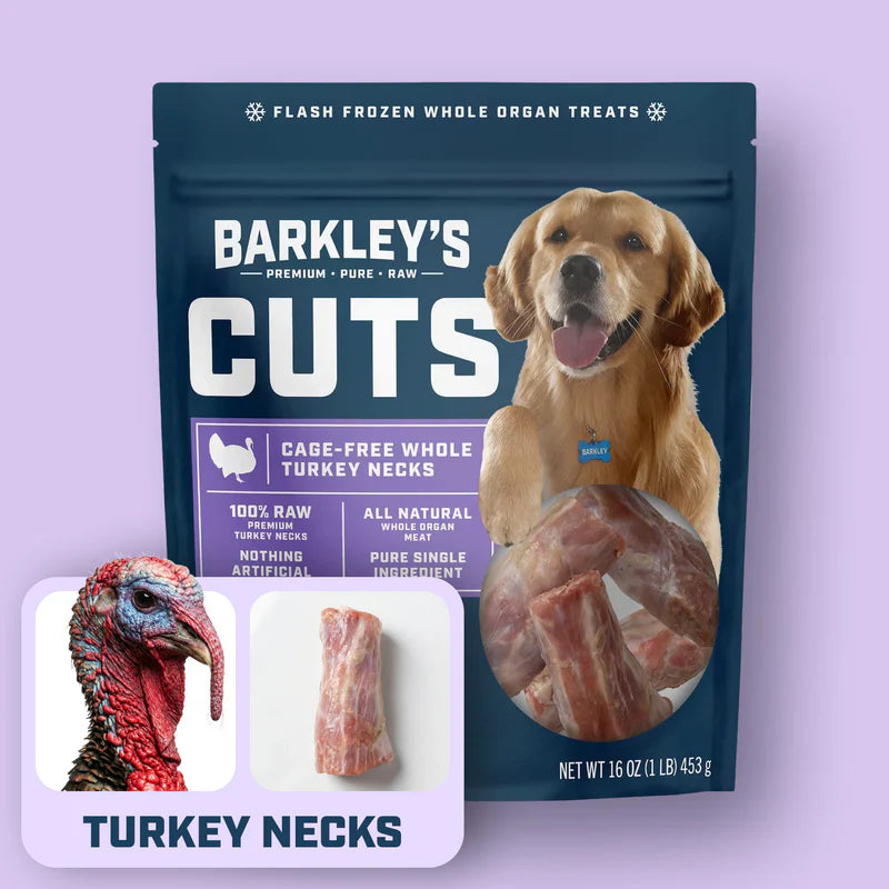 Barkley's Cuts Frozen Turkey Necks