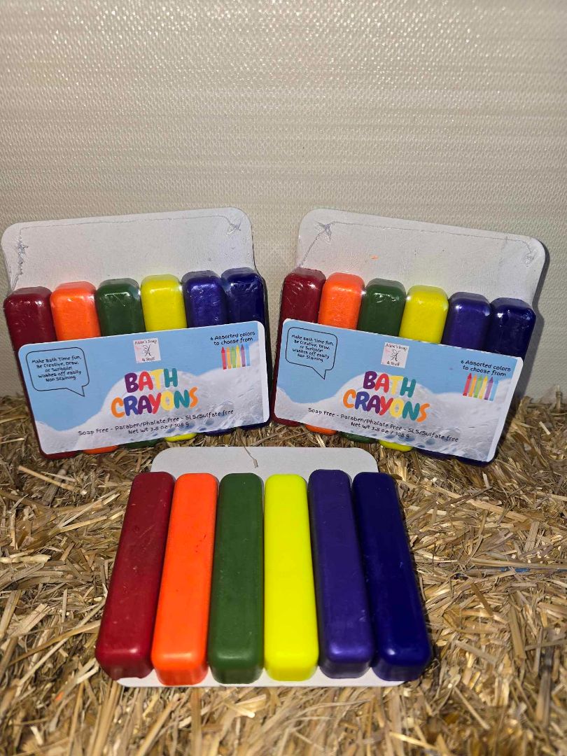 Multi-colored Bath Crayons