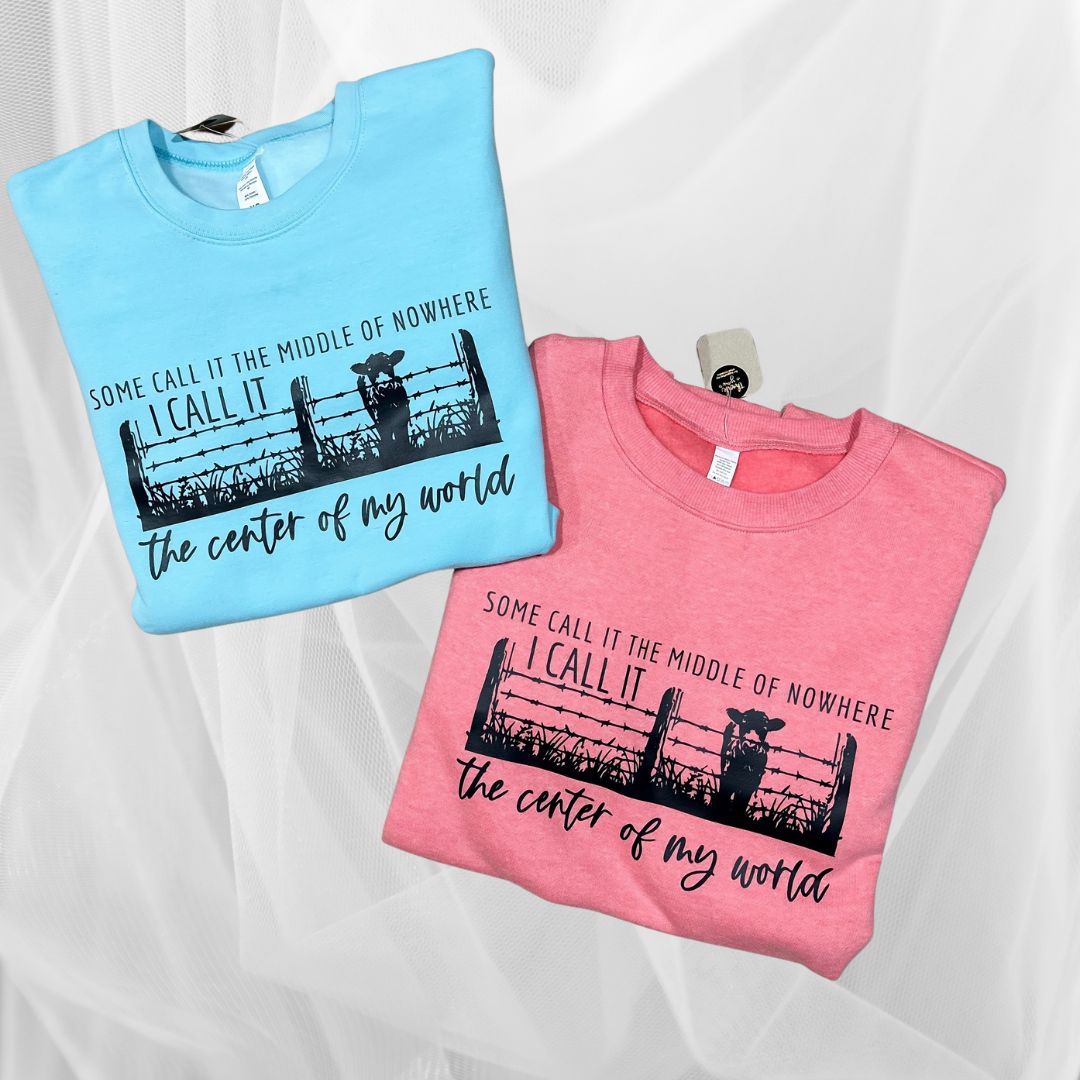 Sherbert Center of My World Clothed in Grace Iowa, 2X-Large