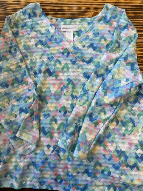 Multi Alfred Dunner Woman’s blouse, XL