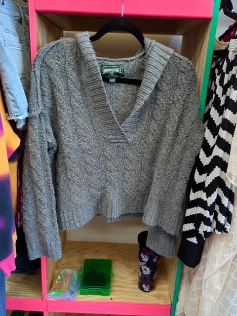 Modern Clothing American Eagle Cropped Sweater, XS