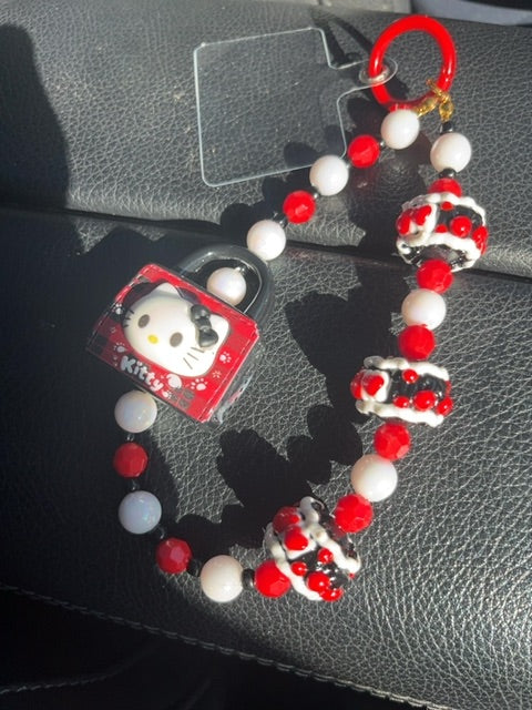 Red Small charm Grace's bead Shop