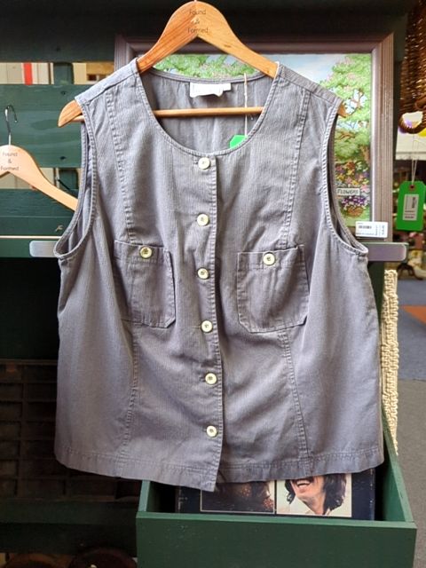 Vintage Clothing Vest Grey, 18