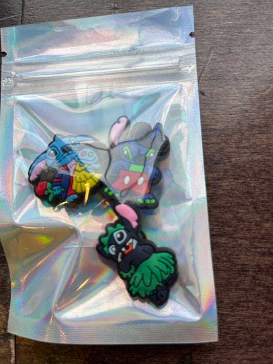 Black Croc Charms Grace's bead Shop