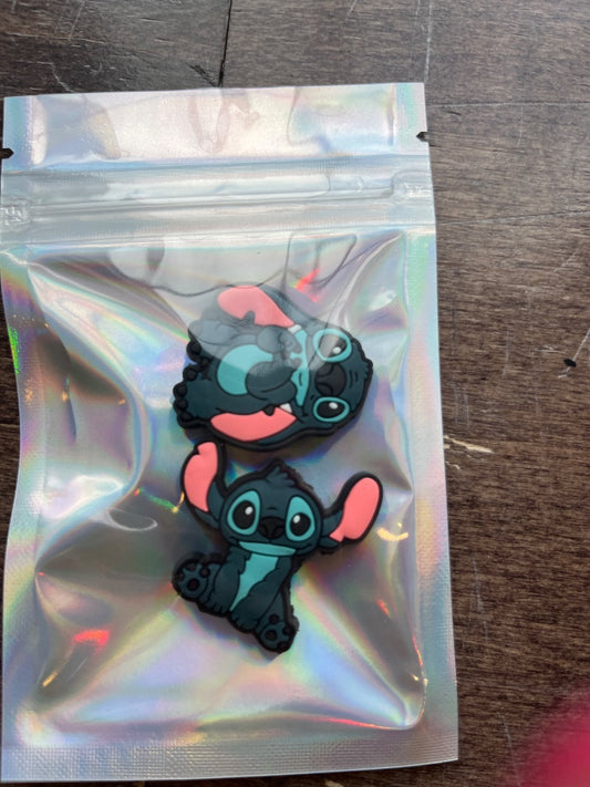 Black Croc Charms Grace's bead Shop