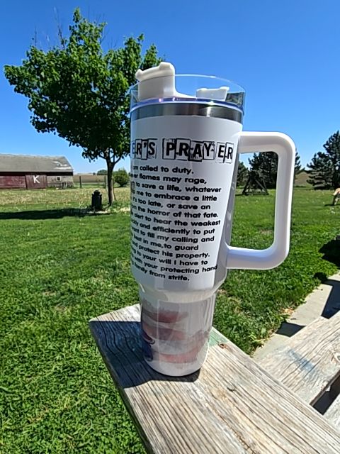 Tumbler Firefighter, 40 oz