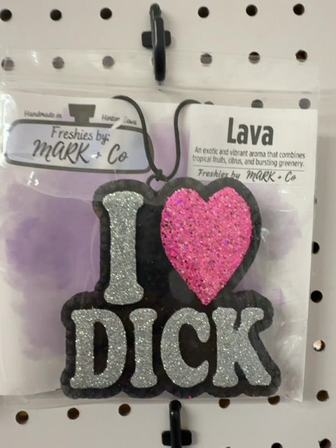 Pink Heart Lava Freshie