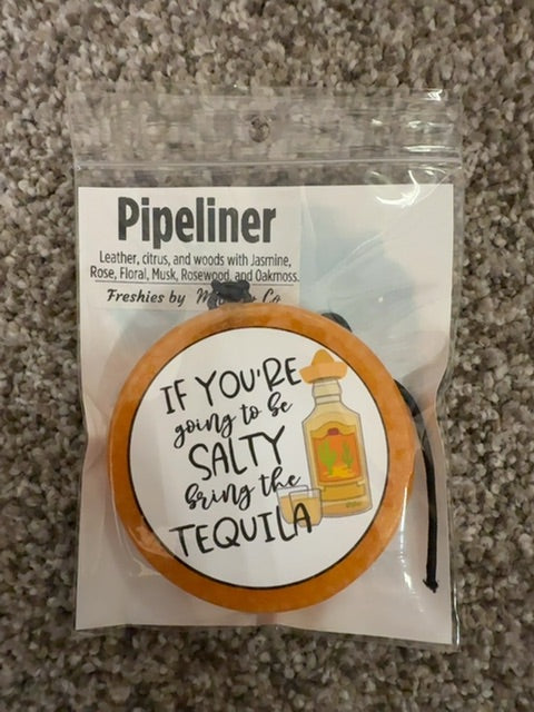 Salty Pipeliner Freshie, Round