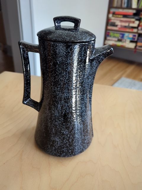 enamelware coffee pot