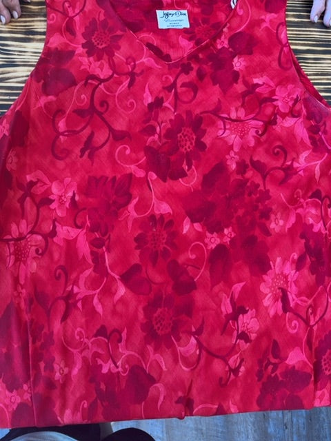 Red Jeffrey & Dara Dress, XL