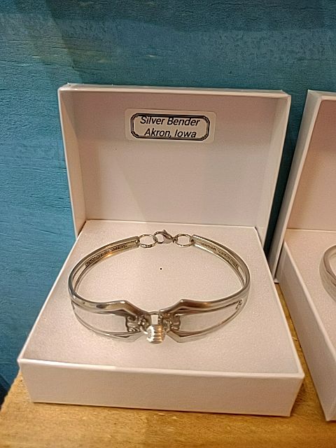 Bracelet from silverware